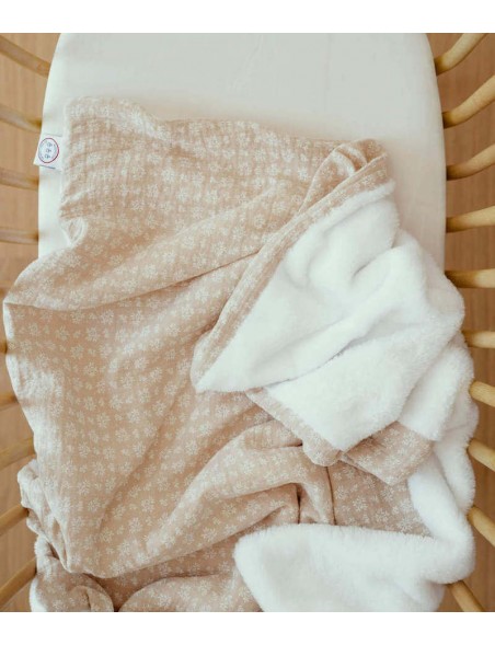 La couverture pour bébé laine polaire toute douce