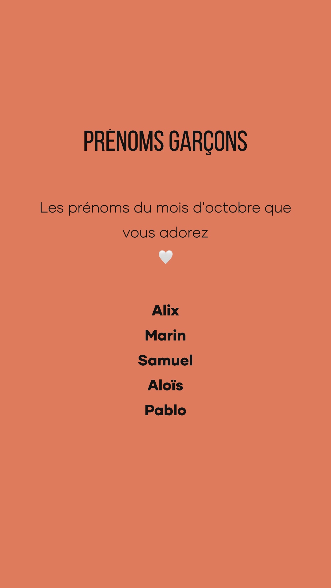 Les prénoms du mois d'octobre que vous adorez - Manufacture des bébés  français